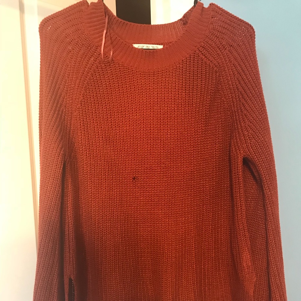 Rust Colored Sweater